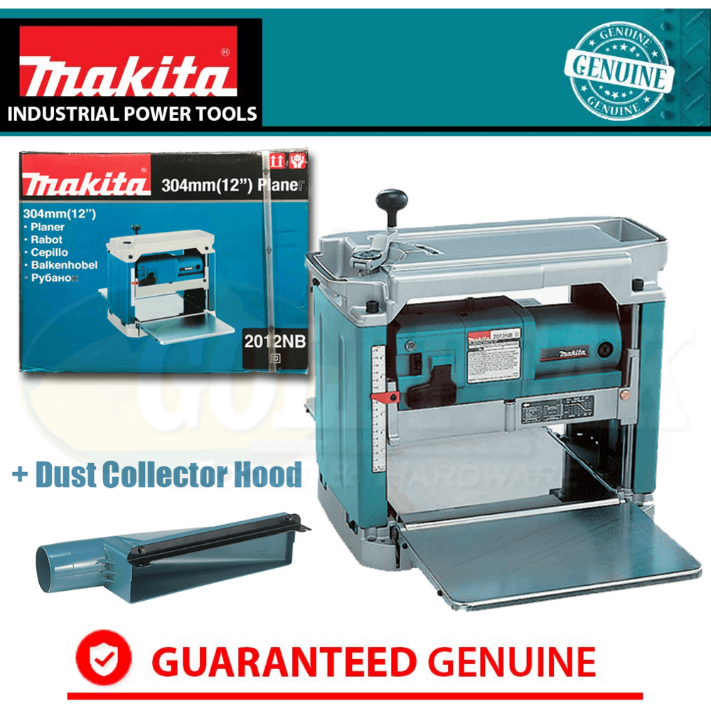 Makita 2012NB Auto / Bench Planer - Goldpeak Tools PH Makita Makita 2012NB Auto / Bench Planer - Goldpeak Tools PH Makita